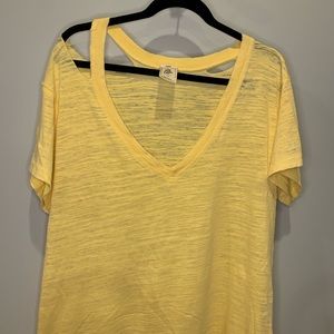 Free People distressed tee